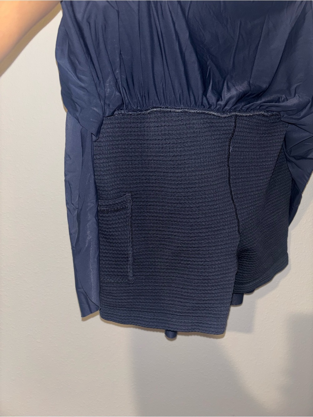 all in motion Navy Circle Skirt with White-Trim Waistband - Picture 3 of 3